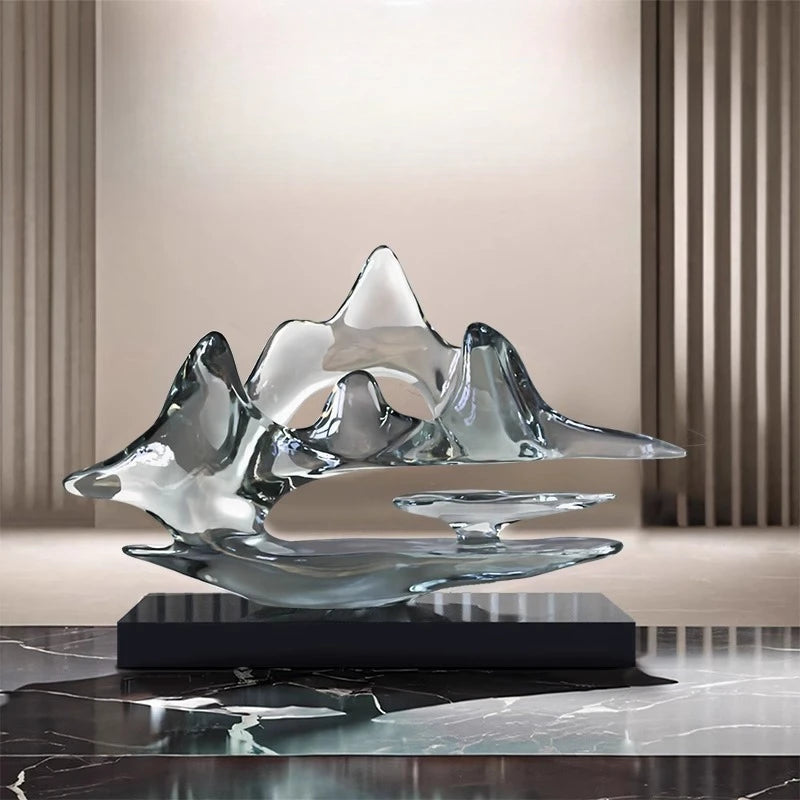 פסל זכוכית דקורטיבי