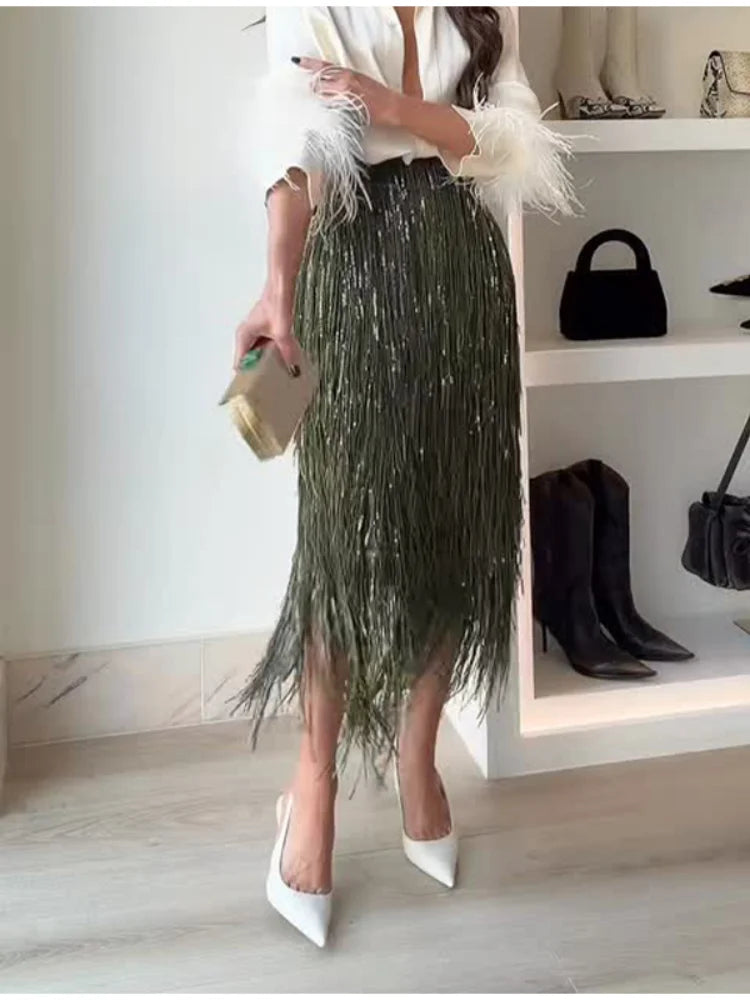 חצאית מידי-ניקול