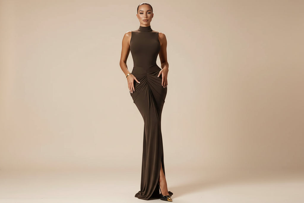 שמלת מקסי-אמילי