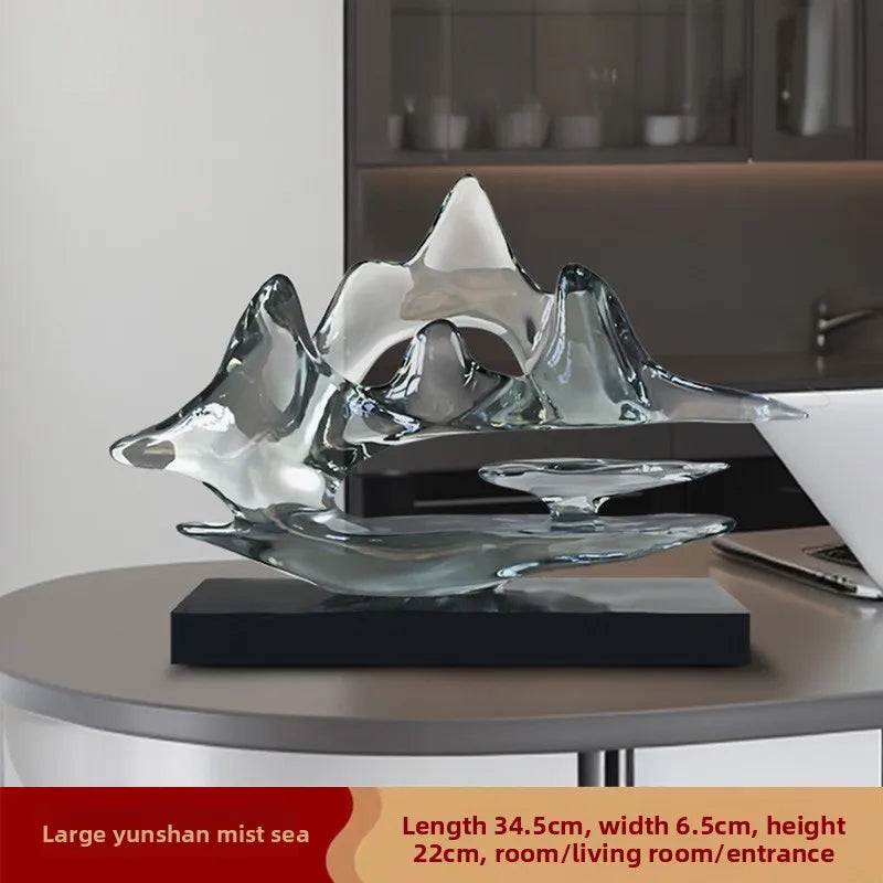 פסל זכוכית דקורטיבי