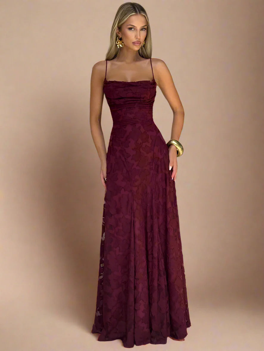 שמלת מקסי-סלין