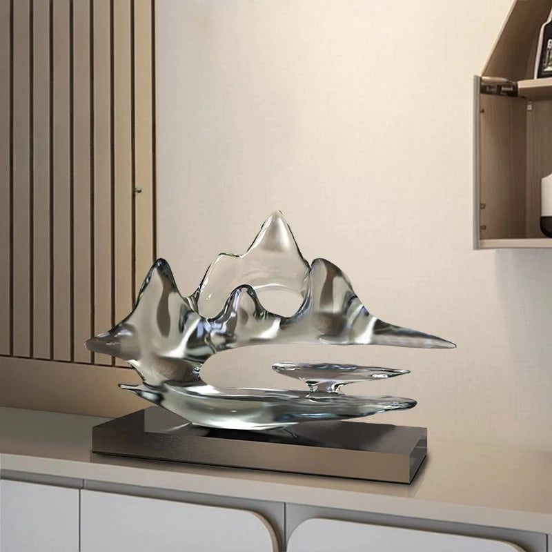 פסל זכוכית דקורטיבי