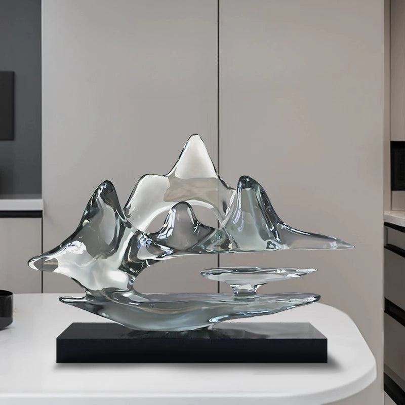 פסל זכוכית דקורטיבי